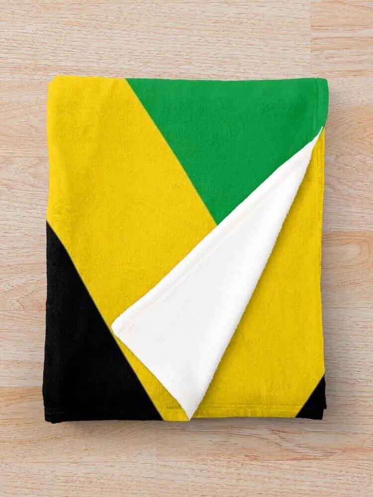 Flag of Jamaica - Jamaican Flag Throw Blanket Throw Rug Sleeping Bag Blanket