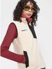 Jacket Craft ADV Explore Pile Fleece Waistcoat 211999 Ecru Black