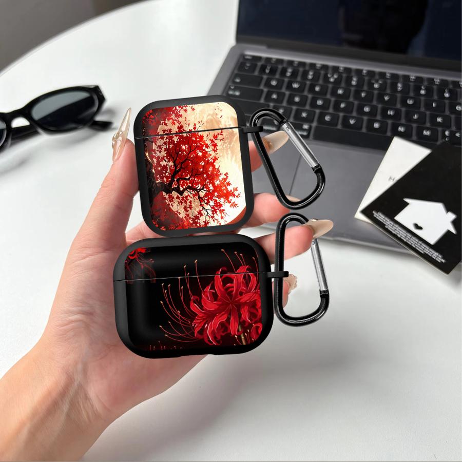 Case For Airpods 3 2 1 4 Pro3 Pro Pro2 Earphone Cases Cover Flower Of The Other Shore