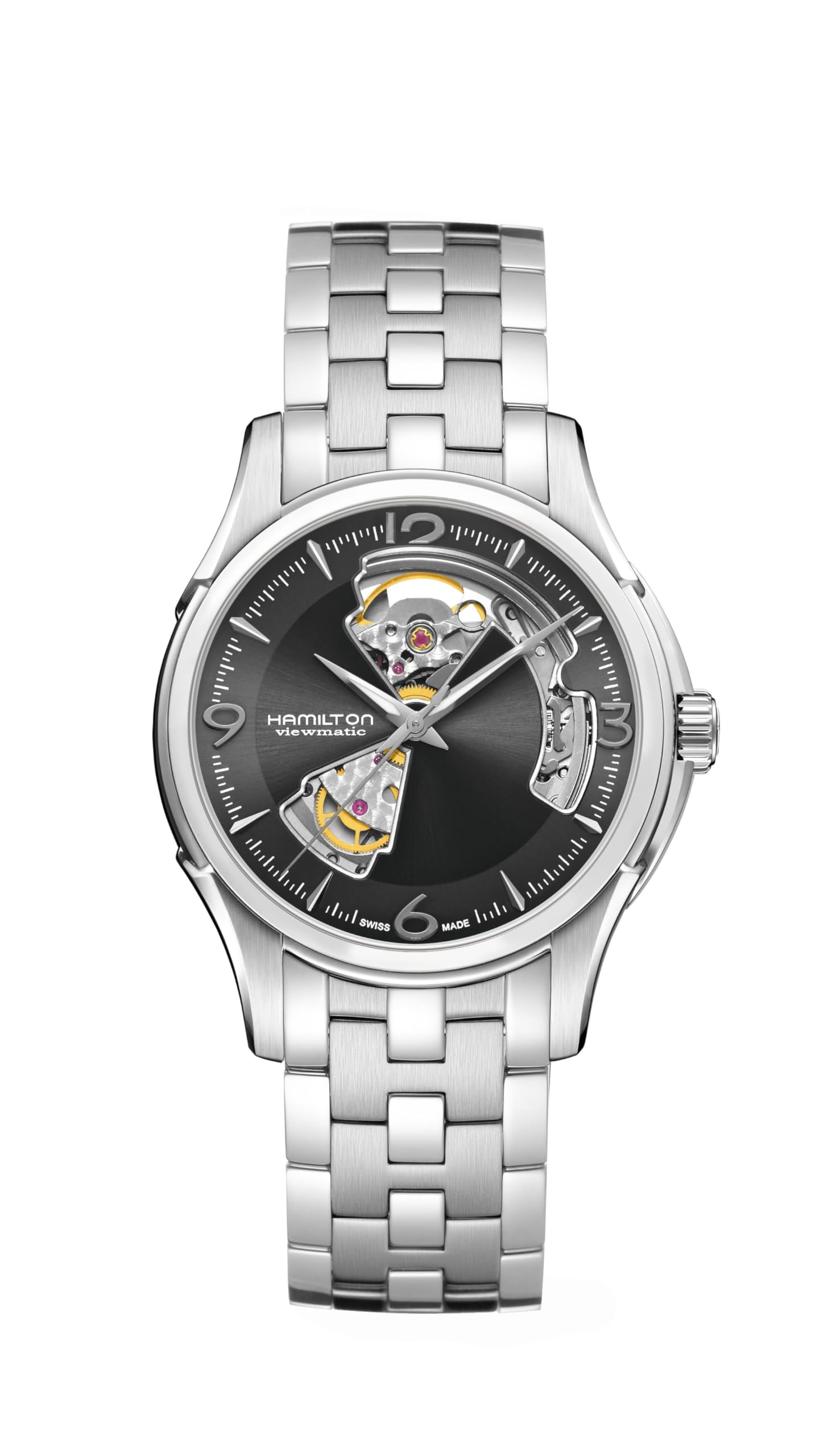 

[Hamilton] Годинник HAMILTON Оригінальна гарантія Jazzmaster Open Heart Механічний Автоматичний Завод H32565185 Чоловічий [Звичайний Імпортний Продукт]