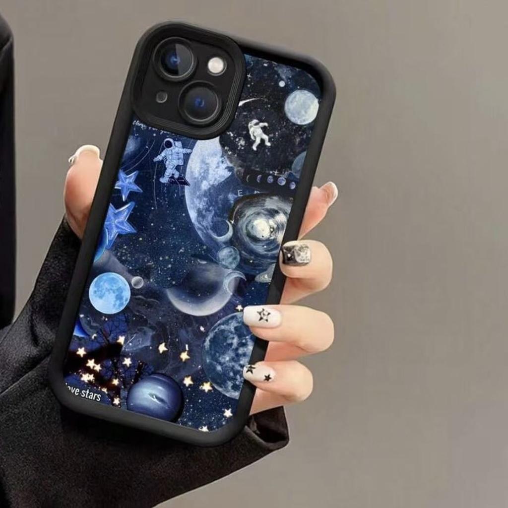 Personalized Planet Suitable for Iphone17pro Mobile Phone Case Apple 15 Anti-drop 14 Foreign Trade 13promax New 16x