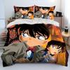 Anime Detective Conan Cartoon Beddengoedset Dekbedovertrek Bedset Dekbedovertrek Kussensloop Dekbed King Queen Maat Jongens Volwassene