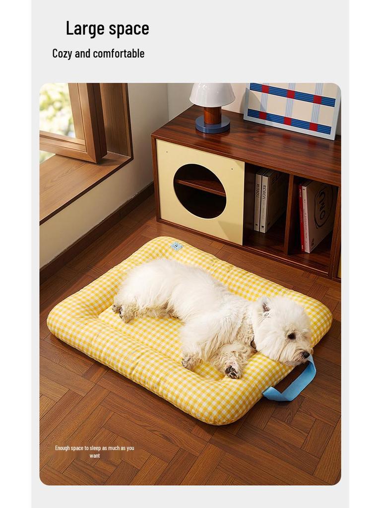 All-Season Pet Mat: Dog Bed, Cat Sofa, & Car Seat for Small/Medium Pets