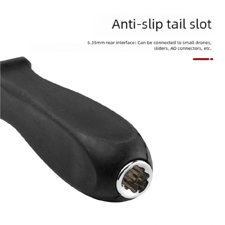 1/4" Drive Spinner Handle with Sliding T-Handle Carbon Steel Ergonomic Socket Wrench Accessory For Professional