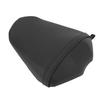 Motorcycles Rear Passenger Pillion Seat Black PU Leather Comfortable Support Cushion Pad for FZ1 FZ‑1 2006‑2010
