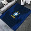 Brazil National Football Team Carpet Rug for Living Room Bedroom Home Sofa Decoration,Kids play Non-slip Floor Mat