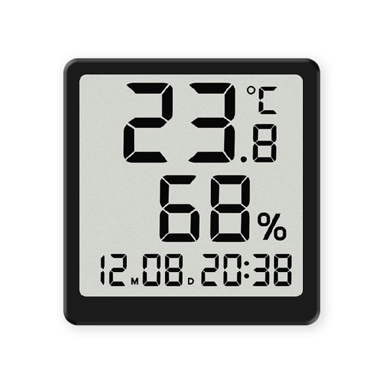 Digital Temperature and Humidity Meter Magnetic and Wall Hanging Support Space Saving for Home Office User Friendly