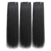 WTB Three-piece Hair Extension Synthetic Wig Women Head Natural Fluffy Long Straight Hair Extension Three-piece Wig Piece