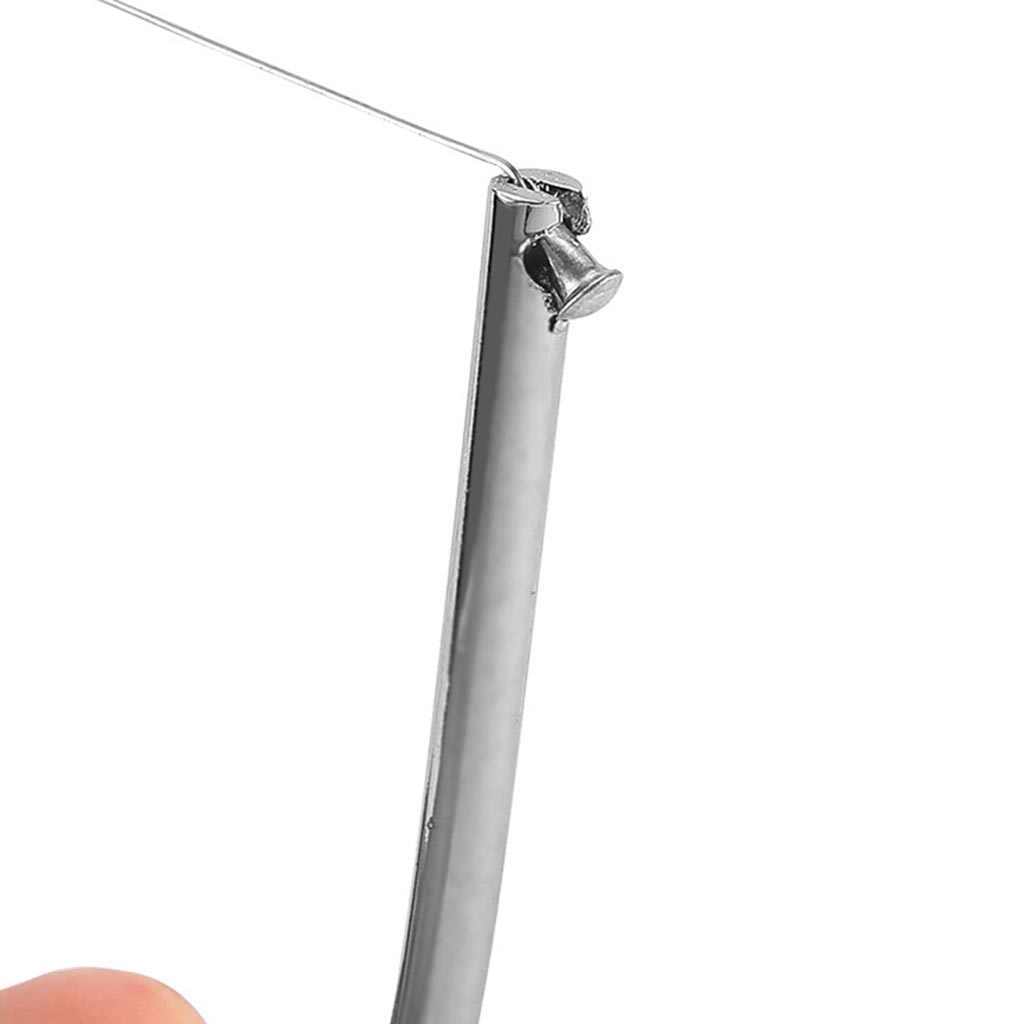 Multipurpose Handheld Cheese Wire Slicer Stainless Steel Foie Gras Cutter Wire Butter Cutter Chocolate Cheese Slicer