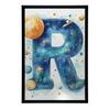 Plakat "R" W Planetarnym Świecie Plakat "R" W Planetarnym Świecie, 70X100 Cm, Bez Ramy, Papier Matowy 230 Gsm