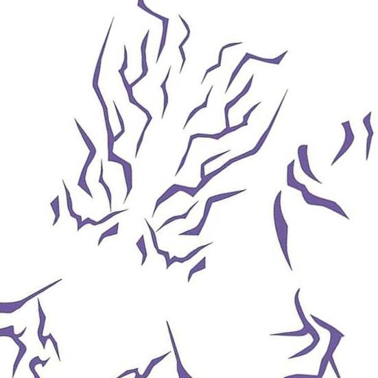 Temporary Tattoo Stickers Waterproof Body Art Long-lasting Cosplay Tattoos Stickers for Parties Festivals Concerts Role Playing Props