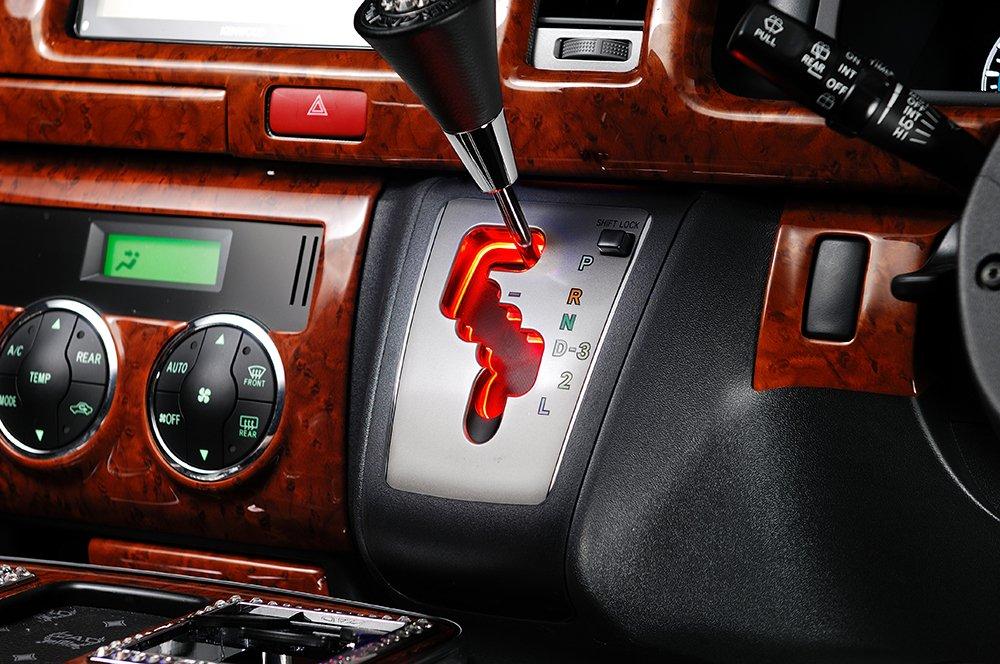 Garson DAD Shift Gate Illumination for H200 Series Hiace Room Electrical LED Interior Indirect Car Custom Parts (1st-3rd Generation) (GE034-01) D.A.D.