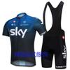 Mens Cycling Jersey Set Short Sleeve Quick Dry Breathable Road Bike Riding Outfit Training Racing