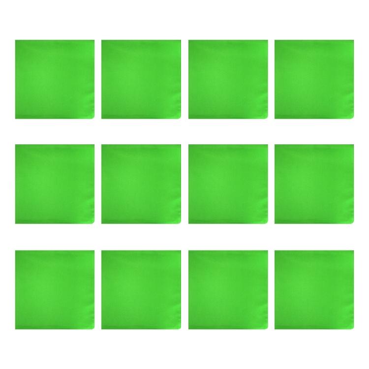 Solid Color Handkerchief for Ladies Square Hankies Lacy Large Bandana