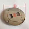 3-6inch Non-Slip Deck Plate (4 Sizes), Marine Access Boat Inspection Hatch/ Cover /Plate for
