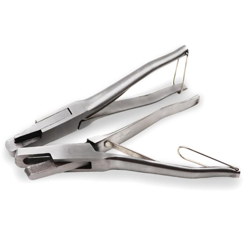 Stainless Steel Pig Ear Tag Plier Give Pigs Ear Marks for Identification Good Helper Tool for the Farmer Labor-saving