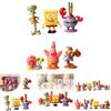 Adorabile Set di 6 Figure di Spongebob Squarepants Perfetto Per Collezionisti E Decorazione