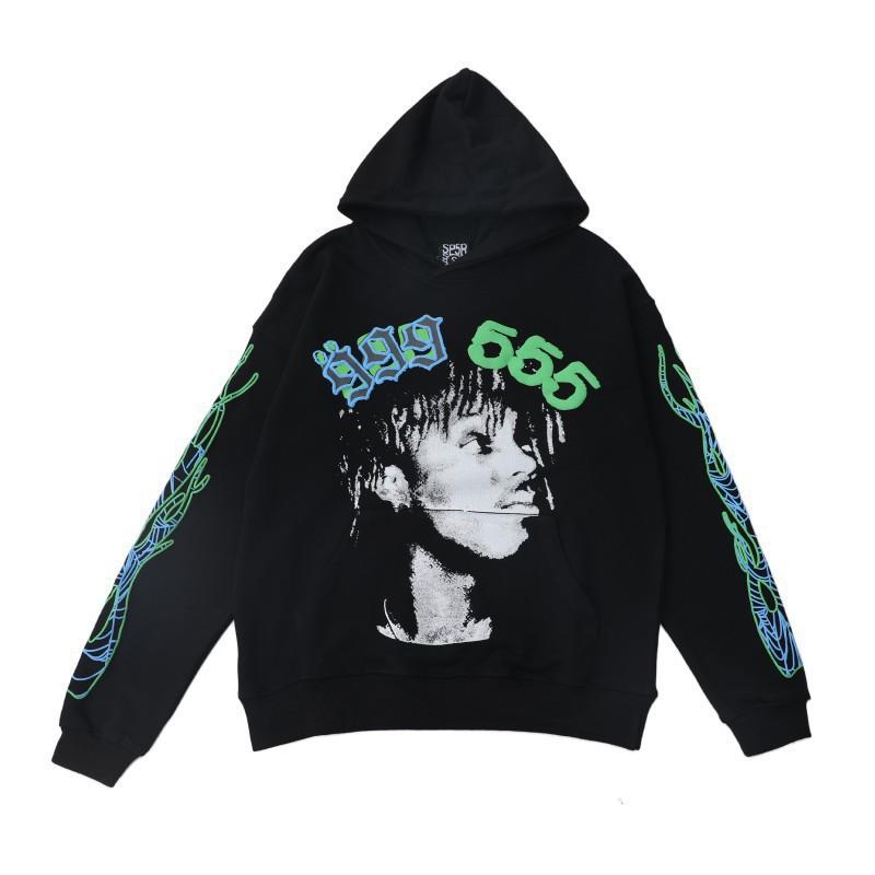 Felpa Unisex con Stampa Grafica di Lettere Vestibilità Larga Pullover Streetwear Set di Felpa e Pantaloni per Coppia