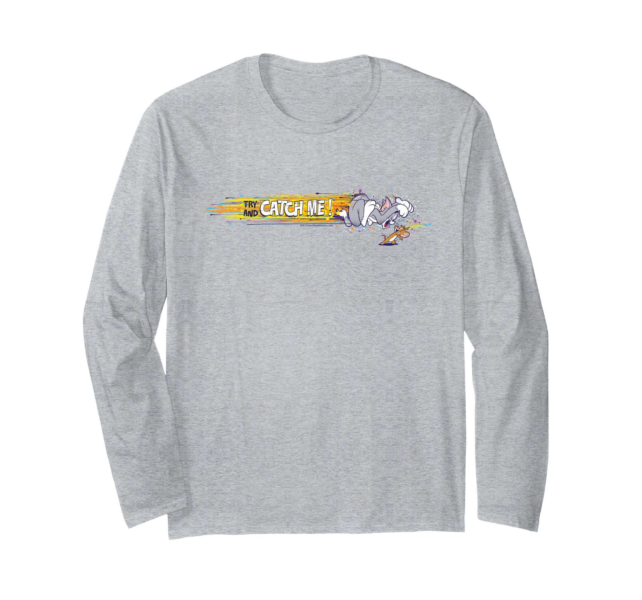 

Tom and Jerry Try and Catch Me! Long Sleeve T-Shirt