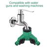 Female Thread Water Splitter Pipe Fitting Valved Splitter Y-Shaped Quick Connector  Garden