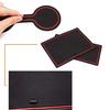 Wellvie Camry 70 Series Interior Rubber Red Drink Holder Door Pocket Rubber Interior Parts X 20 Mats, Line, Non-Slip Mats, Mats, Mats, (Red Black,