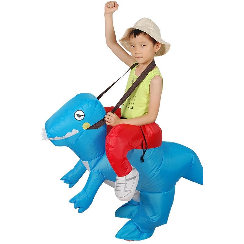 

Надувной костюм Гуфи-динозавра для детей - Косплей, мультяшный костюм-маскот Child 120-140cm