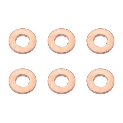 Replacement Lower Fuel Injector Gasket Ring 6Pcs For BMW 1 2 3 4 5 Series