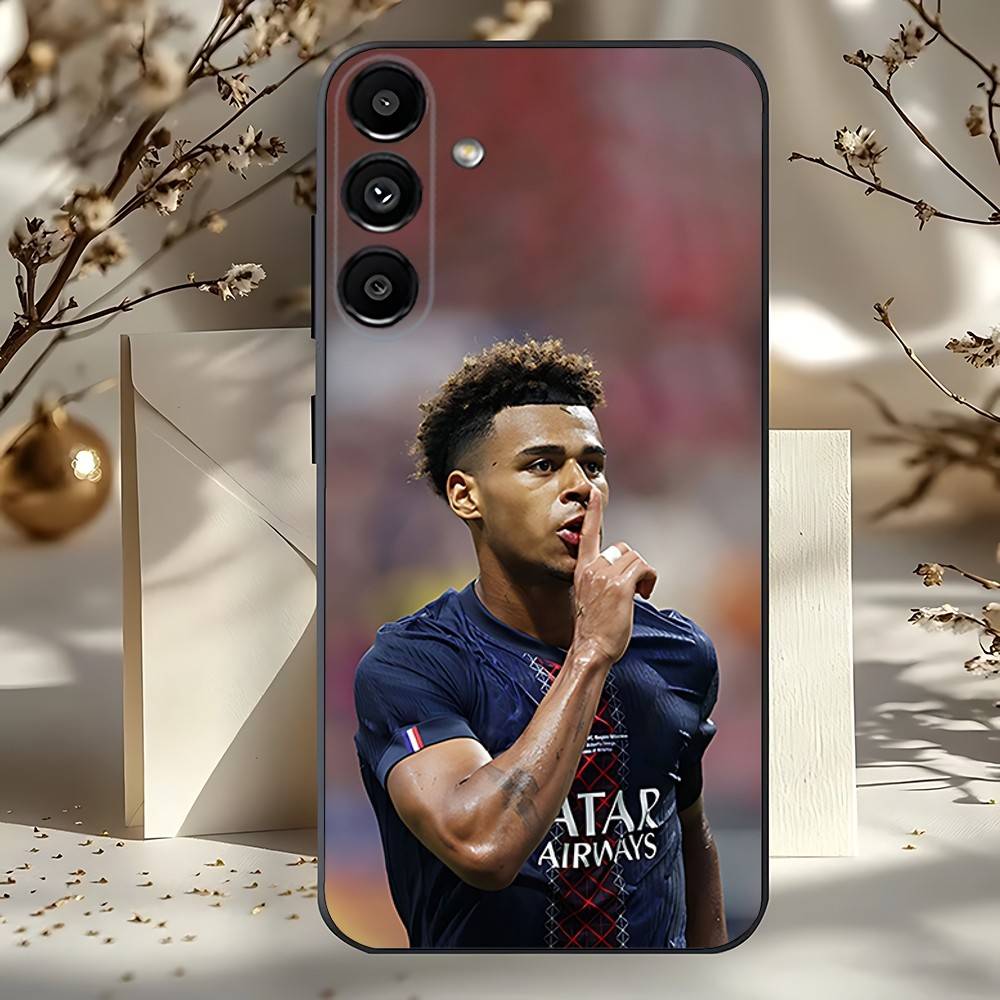 Football D-Desire D-Doues For Samsung Galaxy A73,31,32,72,41,53,52,71,22,5G,Note,J7,8,9 Soft Black Phone Case