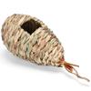 Birds House Weaved Outdoor Decorative Parrot Breeding Hut Natural Grass Bird Bedroom Hummingbird Cage Shelter
