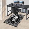 1PC Skull Paisley Extra Large Non Slip Floor carpet, Office, family, bedroom Large Area Rug Indoor Rugs, Vibrant Colors