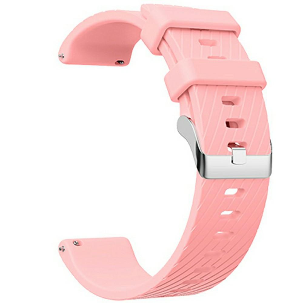 20mm Strap for Samsung Galaxy Watch 5 Pro 45mm/Watch 5 44mm/40mm Universal Diagonal Striped Silicone Watch Band