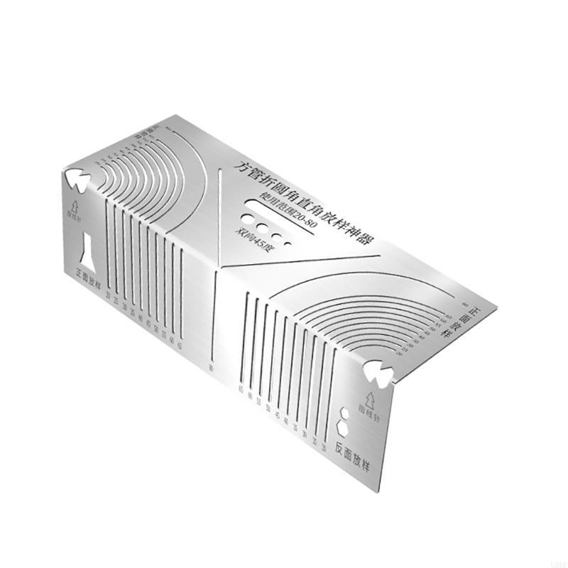   Stainless Scriber Marking Ruler Angles & Marking Tool for Construction Cutting Guide Multifunction Marking Tool