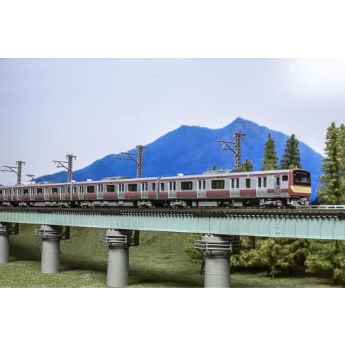 Hobby Center Kato N Gauge E531 Series Red Electric Railway Type 5-Car Accessory Set, Model Train, 10-954S