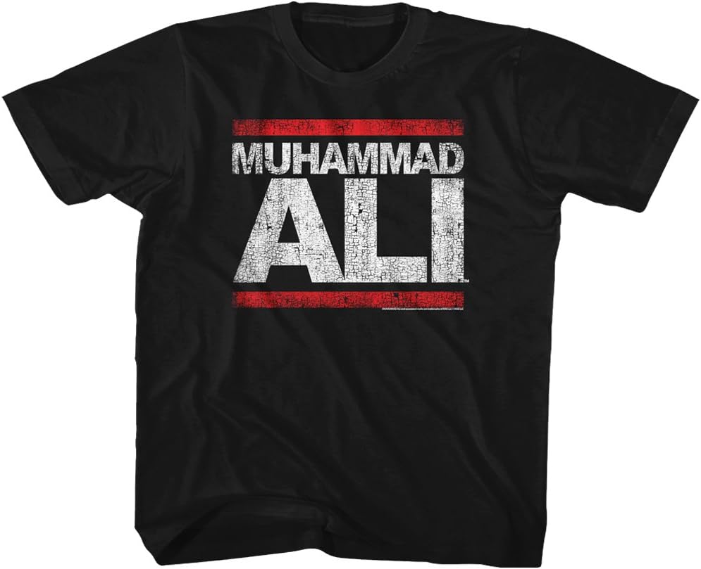 Muhammad Ali Run Ali Black Toddler T-Shirt Tee S