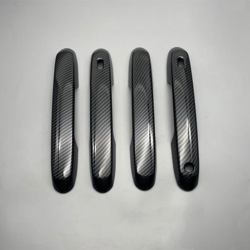 MEKOMEKO Toyota New Land Cruiser 250 Series Door Handle Cover Door Knob Cover Door Panel Garnish Exterior Nail Scratch Prevention ABS Resin 4PCS LAND