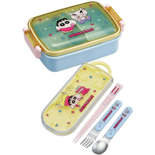 Skater Bento Box 450ml Crayon Shin-chan 23 Antibacterial for Children Made In Japan RBF3ANAG-A