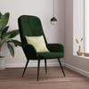 Day and Night - Day and Night Dark Green Velvet Relaxation Armchair