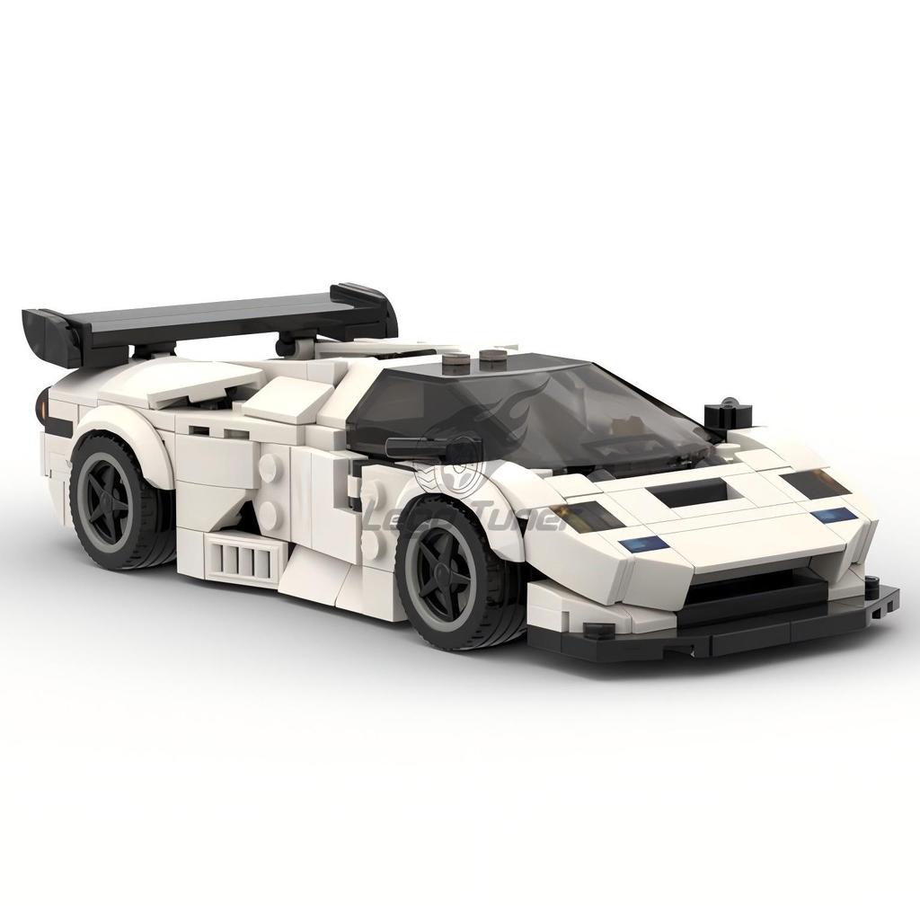In Stock: 87062-Bluebo Diablo GT Sports Car Building Blocks Compatible with Lego