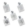 6PCS Leakproofs Glass Holier Water Bottles For Travel Catholic Church Decors Durability Design Glass Holders for Religious