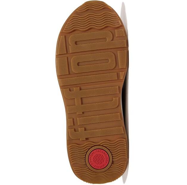 Fitflop F-Mode Leather/Suede Flatform Sneakers