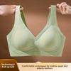 Ladies Spring and Autumn Lift Fixed Cup Anti Sagging Fold Breast Lift Wide Traceless Vest Type Mother Underwear