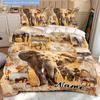 Elephantherd Customize Your Name Duvet Cover Soft Bedding Set For Bedroom Guest Room And Dorm Decoration Threepiece Set Includes 1 Duvet Cover 2