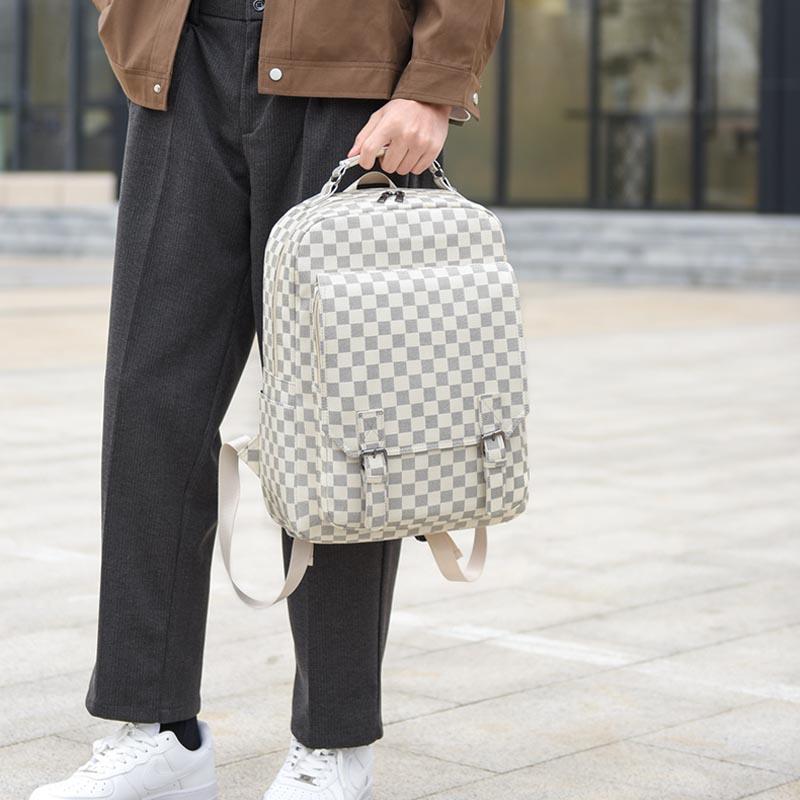 Men's Business Backpack Professional Slim Design for Office Work Commuting Laptop Tablet Organizer Portable Bag