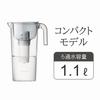 Cleansui Water Purifier, Jug-Style, Includes 1 Cartridge [Main Unit CP503-GR], Filtered Water Capacity: 1.1L, Total Capacity: 1.7L, Smart Size for Eas