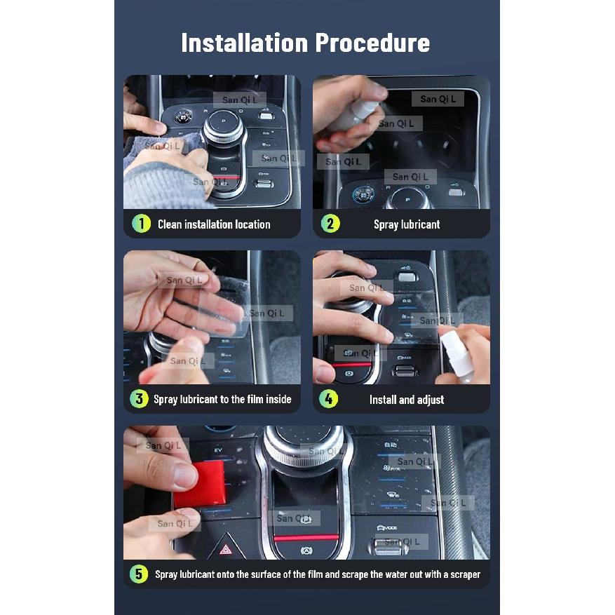 Transparent TPU For MAZDA CX-30 2020-2025 Car Center Console Media Dashboard Navigation Anti-scratch Protector Interior Film