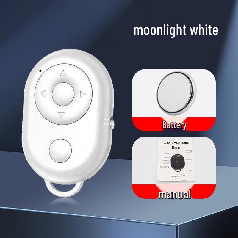 Controlo Remoto Multifuncional Bluetooth Universal para Foto, Vídeo e Carregamento com Botões Duplos