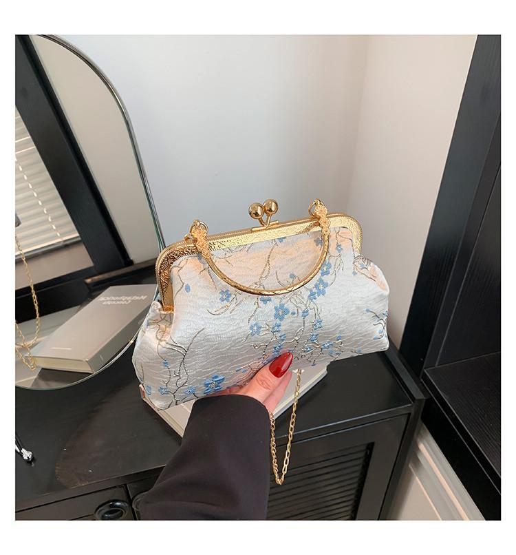 Stylish Street Style Bag 2024 Spring New Limited Edition Evening Bag Vintage Simple Casual Handbag Single Shoulder Crossbody Bag