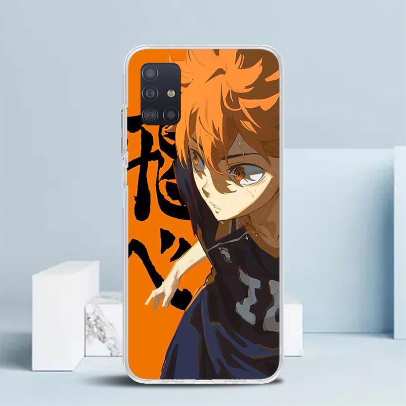 Haikyuu Oya Volleyball Anime Phone Case For Samsung Galaxy A52 A32 A22 A12 A51 A50S A30S A10S Note 20 Ultra 10 S10 Plus A31 A20