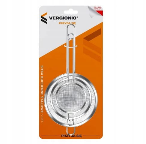 Set Of 3 Kitchen Strainers Of Different Sizes