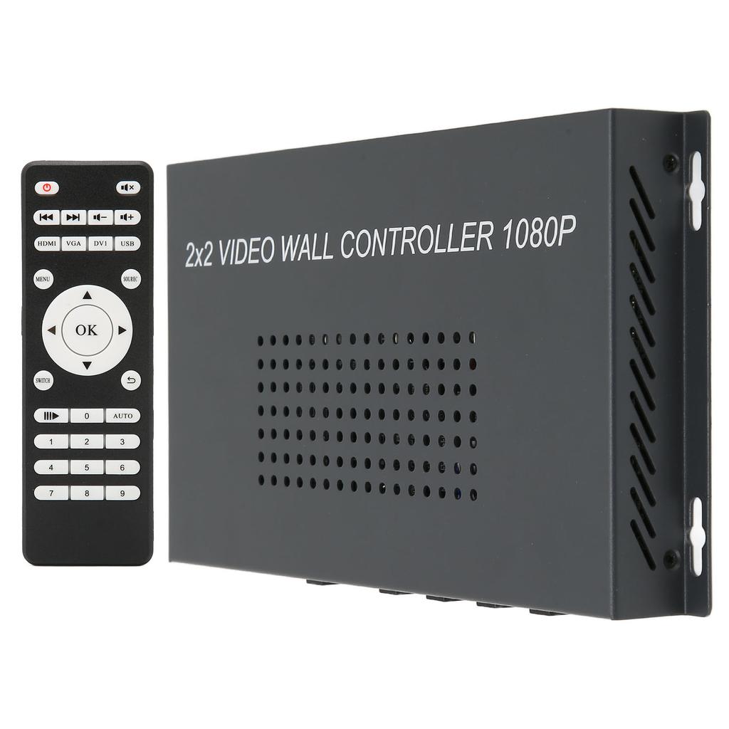 3x3 Video Wall Controller | 1080p@60Hz, HDMI 1.4, HDCP1.4 Compliant 3x3 Video Wall Controller | 1080p@60Hz, HDMI 1.4, HDCP1.4 Compliant